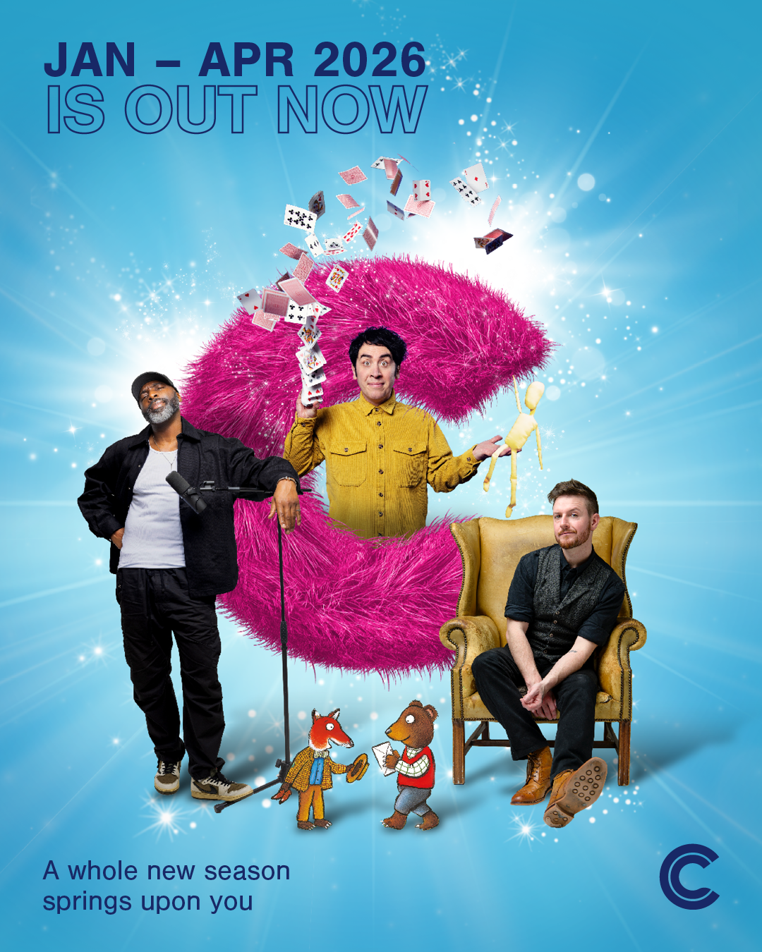 January to April 2026: The brochure is here