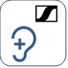Sennheiser MobileConnect phone application icon., Grouped object